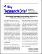 Policy Research Brief cover